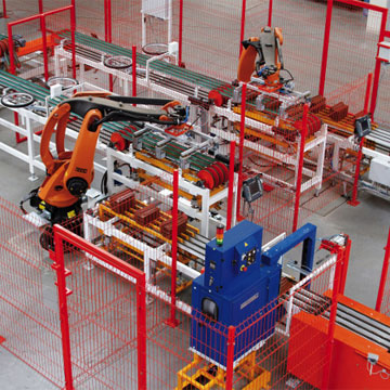 Impianto Robotizzato su Rete Dati Industriale